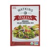 Watkins Organic Italian Salad Dressing Mix, 0.85 oz. Packets, 12-Pack