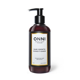 ONNI Conditioner, Organic Hair Growth Conditioner, 250 ml Pump Dispenser, No Silicones, Sulphates, Parabens, Hair Care for More Hair Growth, Against Itchy Scalp, No Animal Testing, Made in Germany