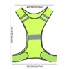 Dewocke Sicherheits-Reflektorweste Set, Anpassbar & Hochsichtbar, Warnweste für Fahrrad und