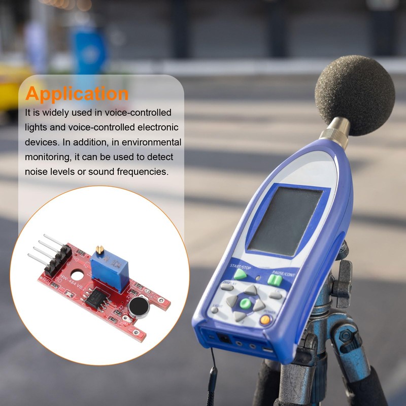 MECCANIXITY 2 Pcs Microphone Sound Sensor KY-038 Voice Detection Module