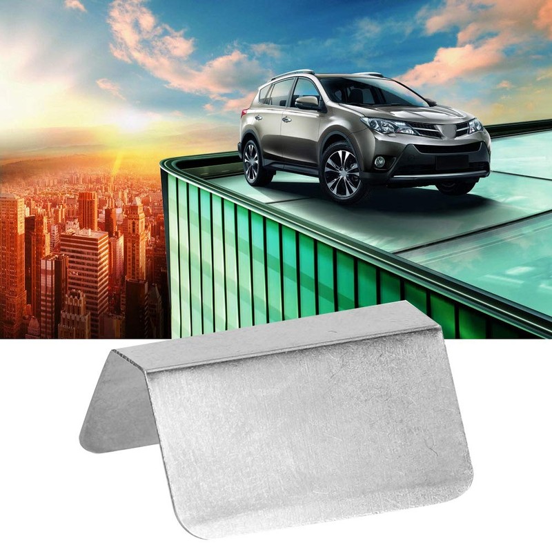 Wind Rain Deflector Clips, Stainless Steel Material Universal Car Wind