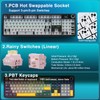 AULA F108 PRO - Wireless Mechanical Keyboard with Screen&Knob,Hot Swappable