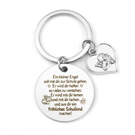 Hightopup First Day of School Gift Keyring First Day of School Gifts for 1st Class First Day of School, 080407