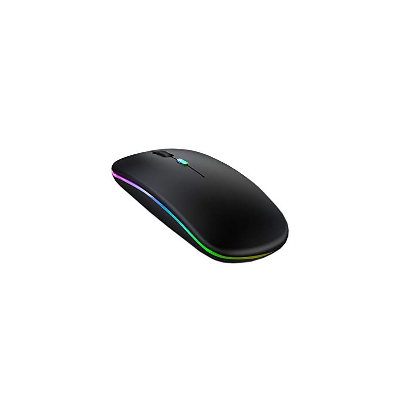 S & E TEACHER'S EDITION LED Wireless Mouse, Matte Black,