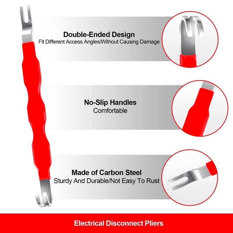 Electrical Disconnect Pliers Set – 11PCS Automotive Terminal Removal Tool