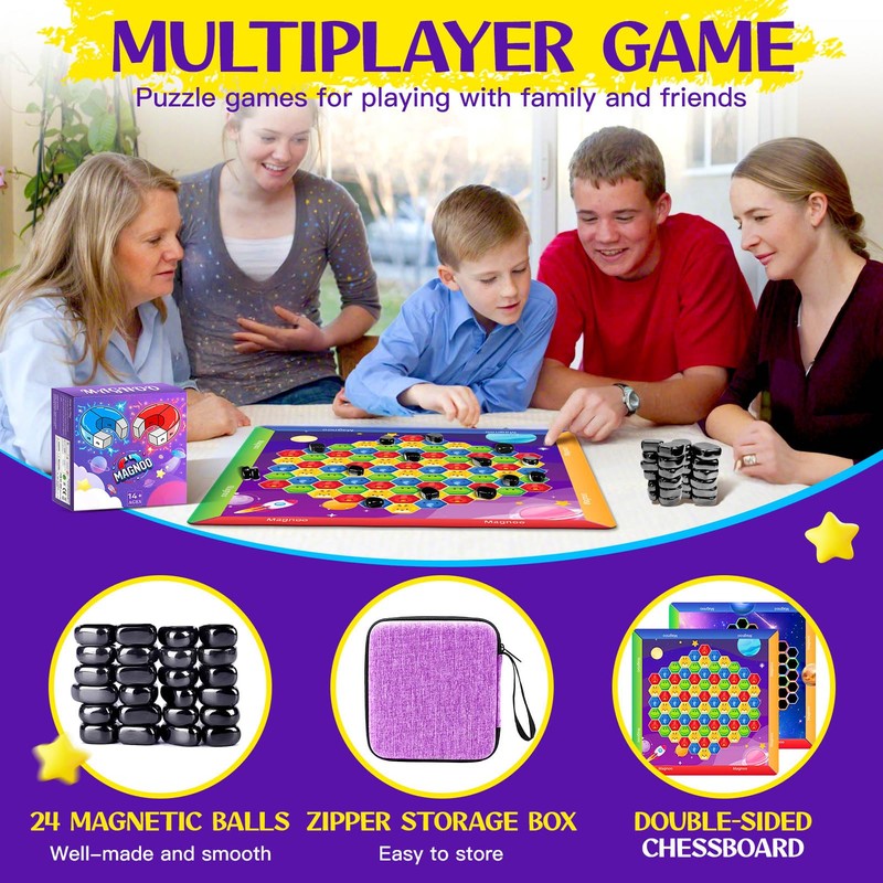 Magnetic Chess Game, 2025 Upgrade Version - Portable Thinking &
