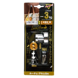 Nichigaru Sangyo LAM-SM9 Gypsum Board Hook Magic Cloth 8 J Hook Luce Alm Sm