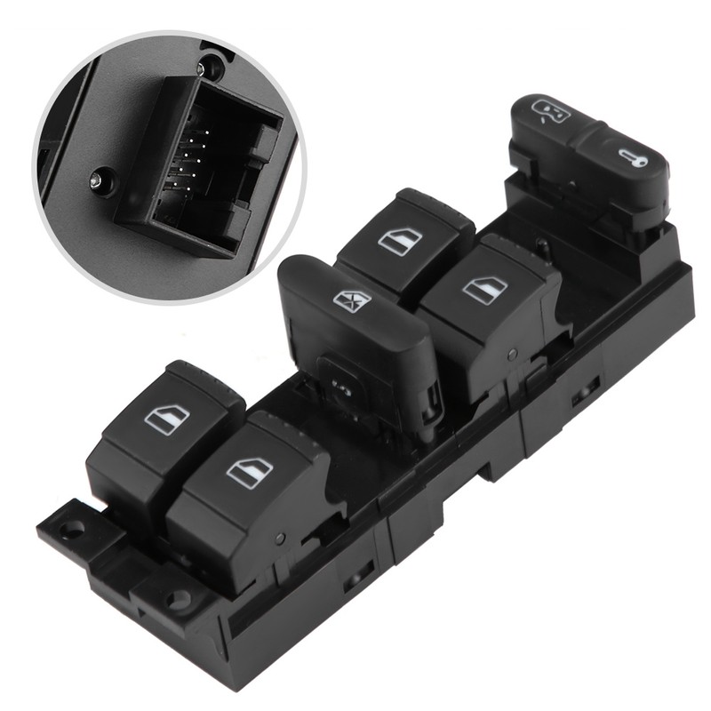 Electric Power Master Window Switch for B5 Seat Leon Toledo
