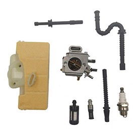 Cancanle Carburetor with Air Filter Spark Plug Fuel Line Fule Filter Kit for STIHL MS290 MS310 MS390 029 039 Chainsaw