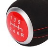 Wakects Car Gear Shift Knob Head, 6 Speed Shift Knob