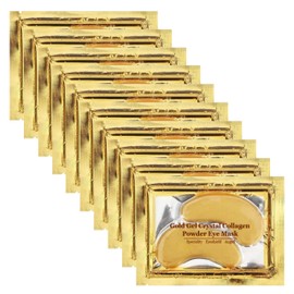 Jakuva 30 Pairs Eye Patches, Under Eye Patches for Dark Circles and Puffy Eyes, Reduce Wrinkles, Collagen Eye Mask Skincare Eye Pads for Moisturizing, Hydrating,24K Gold