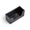 TRU RED 1 Compartment Business Card Holders, Black, 80 Card