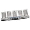 RGB Tube Clock LED Table Clock 24 Hour USB Powered