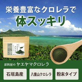 Yaeyama Chlorella Yaesama Health Foods Ingredient Store, No Additives, 100% Powder, Made in Ishigakijima, Approx. 27 Days, 2.8 oz (80 g) x 1 Bag