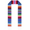 Jmkcoz Mexican Graduation Stole Sash Mexican Serape Scarf Colorful Graduation