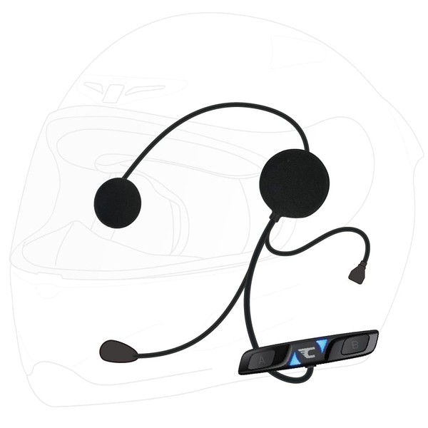 Ciel CL-T5-FF Solomate Full Face Motorcycle Bluetooth Headset for Music,