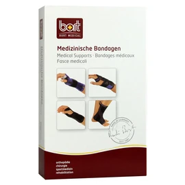 Bort Bort 103300 Large Left Skin Bort Wrist Support with Aluminium Splint (Left) Can Be Worn On Left Or Right Medianus Strips in Various Colours, Large, Beige