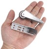 Deozu 4 Pcs Low Profile Casters, Rubber Low Profile Caster