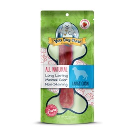 Yeti Dog Chew - Himalayan Yak Chews - Healthy Dog Treats - Long Lasting Dog Chews for Aggressive Chewers - Birthday Dog Treats - Natural Dog Chews for All Dog Breeds - Large, 3.5 oz, Strawberry