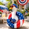 4th of July Garden Goose Outfit Set for Outdoor Decor