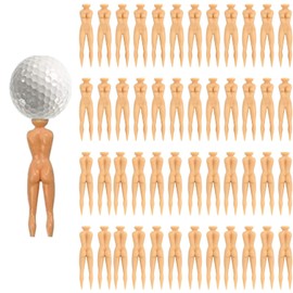 50 pcs 3 Inch Plastic Golf Professional tees Lady Tees Woman Golf Professional tees Home Golf Training Golf Tees for Golf Training Golf Professional tees Golfer Gift Accessory