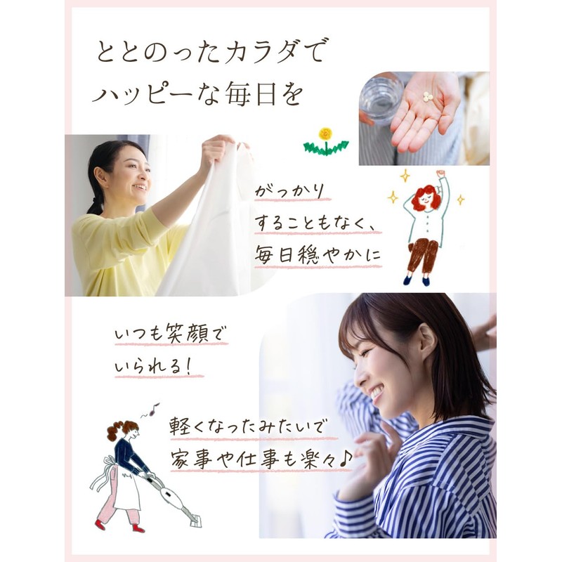 ルミエル プレエクオール サプリメント 大豆イソフラボン 和漢 マルチビタミン 女性のゆらぎ 30日分 (3)