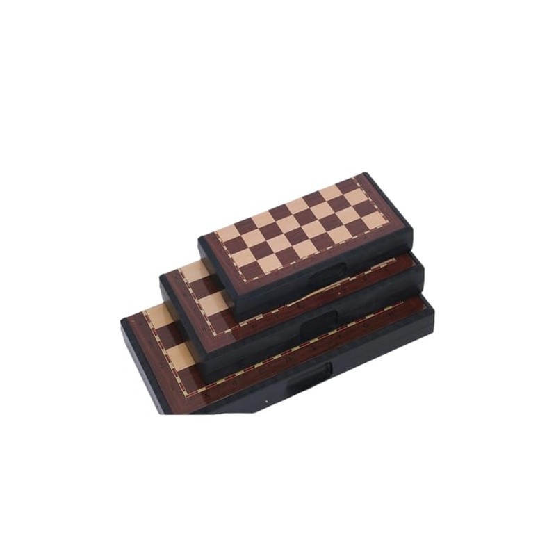 Genérico Ajedrez Magnético, Ajedrez Plegable con Tablero de Chess, Tablero