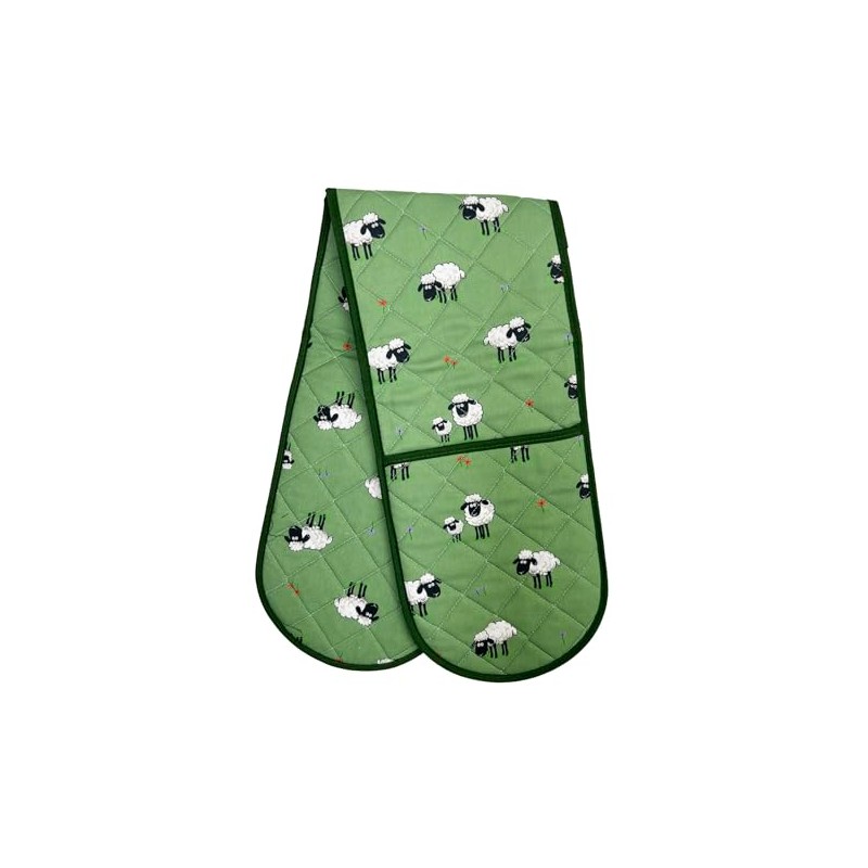 SAMUEL LAMONT Oven Glove Premium Heat Resistant Double Layers Cotton