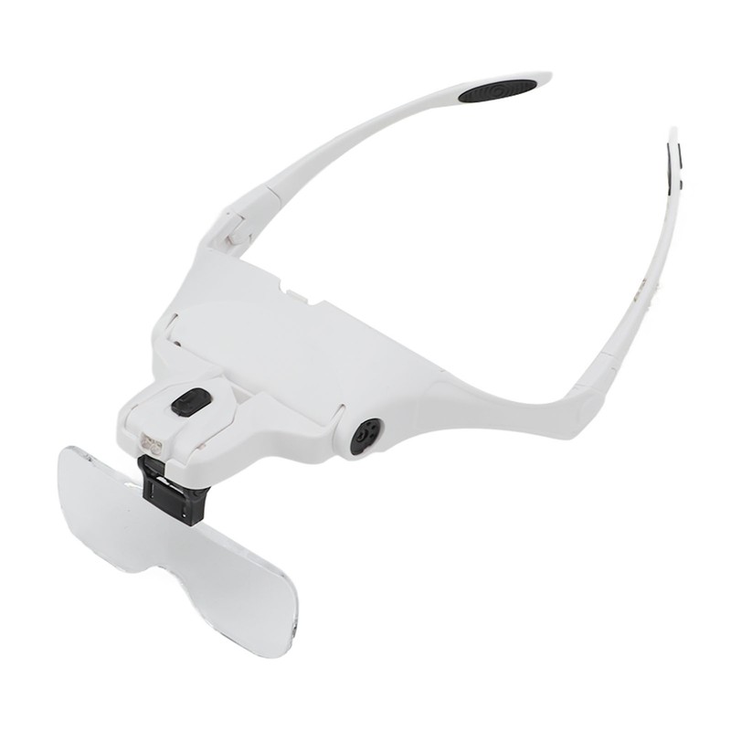 Headband Magnifier Helmet Structure 5 Magnifying Optical Lenses Ergonomic 2