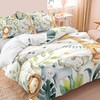 BESTDESIL Aniamal Duvet Cover Set for Kids,Cartoon Duvet Cover Bedding