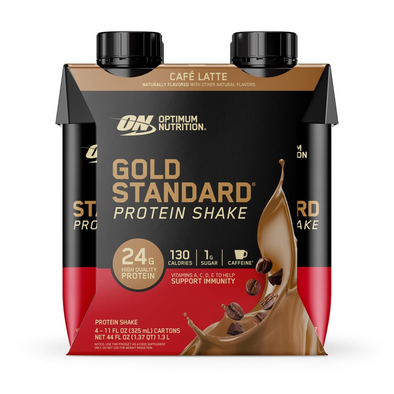 Optimum Nutrition Gold Standard Protein Shake, 24g Protein, Ready to