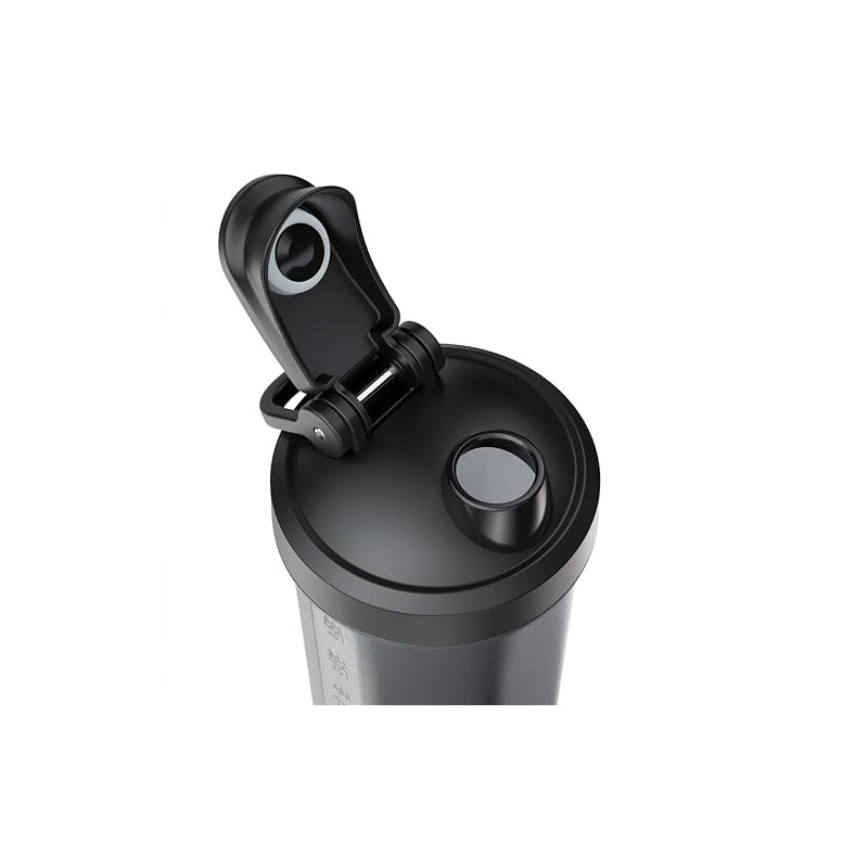 VOLTRX Protein Shaker Bottle, Merger USB C Rechargeable Electric Protein