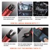 ACEBON Car Safety Hammer Window Glass Breaker and Seat Belt