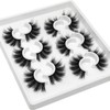 Losha Lashes 6 Pairs Fluffy False Eyelashes for Women 20mm