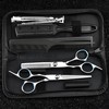 Ausein Tijeras para Cortar Cabello Profesional, 11Pzs Kit de Barberia,