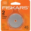 Fiskars Rotary Blade, 2 Count (Pack of 1), 0