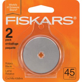 Fiskars Rotary Blade, 2 Count (Pack of 1), 0