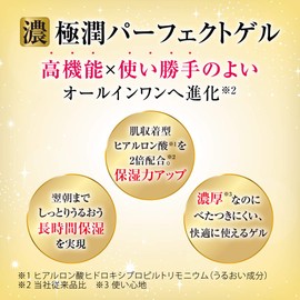 Hada Labo Jun Nogoku All-in-One Perfect Gel Set of 2 + Bonus 3.5 oz (100 g) (x 2)