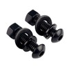 KOSJETHAS 10 Sets 3/8-16 x 3/4" Button Head Socket Cap