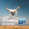 LinkMore 128GB Micro SDXC Card, A2, UHS-I, U3, V30, Class