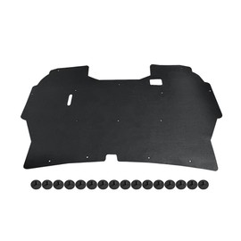 Truck Under Hood Insulation Pad w/ Clips Compatible with Ford F250 F350 1992-1997,Fit Ford F150 1992-1996,Black