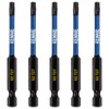 5 x Rennie Tools 75mm Long T27 TX27 Impact Screwdriver