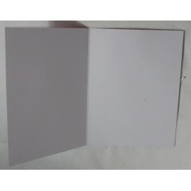 "Handmade" Stampin Up! Handmade card White Silver Wedding Best Wishes Bells Foil w/envelope