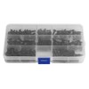 200Pcs Self-Tapping Screw Assortment Stainless Steel Truss Self-Drilling Screw Kit