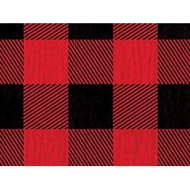 Pack Of 120, Buffalo Plaid Classic Tissue Paper 20" X 30" Half Ream Recycled Made In USA