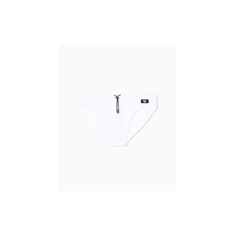 EMPORIO ARMANI Slip da Uomo in Raso Bianco L