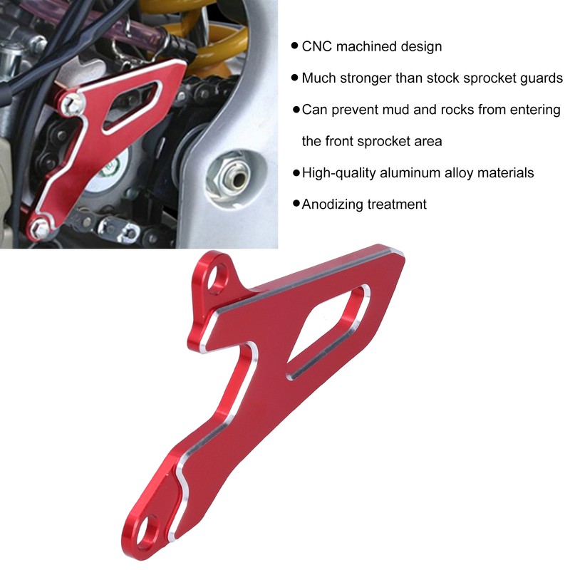 Front Sprocket Cover Aluminum Alloy Car Protection Fit for YAMAHA