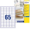 Avery J8551-25 Mini Labels for Inkjet Printers (38.1 x 21.2