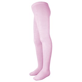 maximo Baby Girls' Strumpfhose, uni Tights, Pink-Rose-Rosa (zartrosa 30), 12 Months