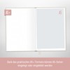 paper&you® Notebook A5+ Squared with Elastic Band [Dainty Flower] 156